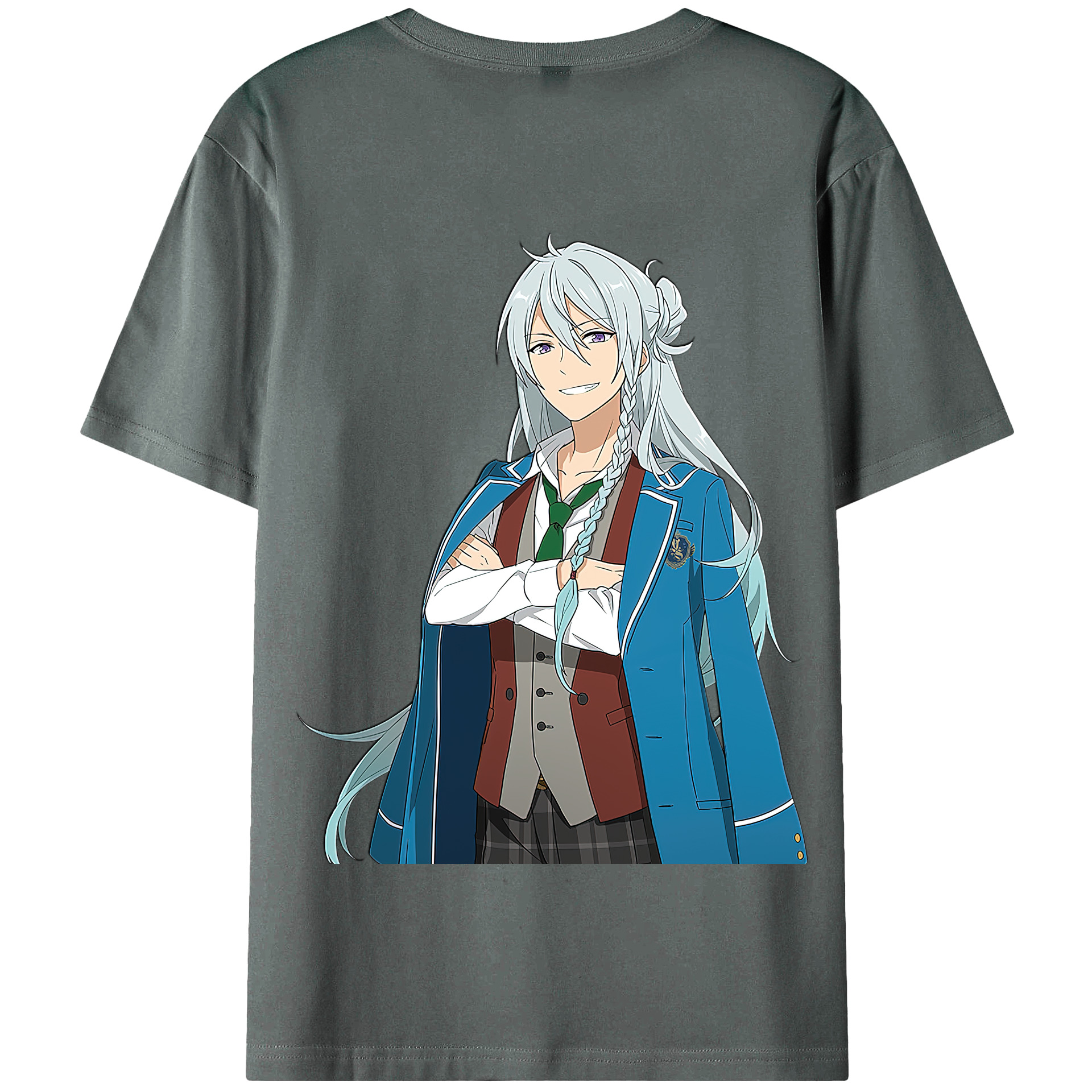 （画像用） あんさんぶるスターズ! Ensemble Stars 綿100％半袖Tシャツ（背面プリント）